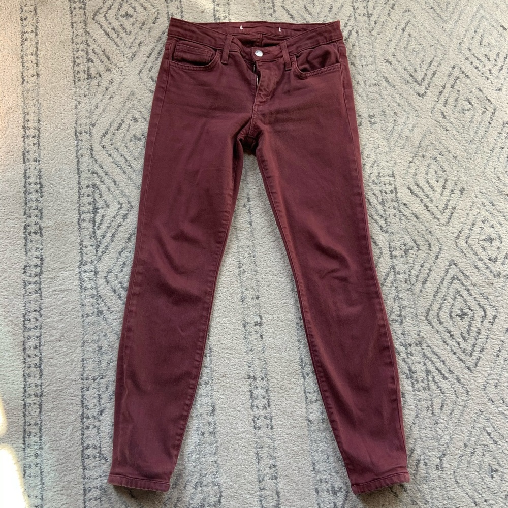 Maroon “The Skinny” Joes Jeans Size 26